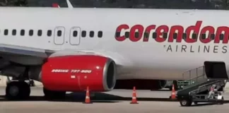 Самолет със 184 пътници и шестима души екипаж се приземи „по корем” в турския курорт Алания