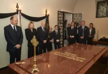 Тленните останки на Фердинанд бяха положени в криптата на двореца „Врана“ (СНИМКИ)