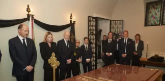 Тленните останки на Фердинанд бяха положени в криптата на двореца „Врана“ (СНИМКИ)