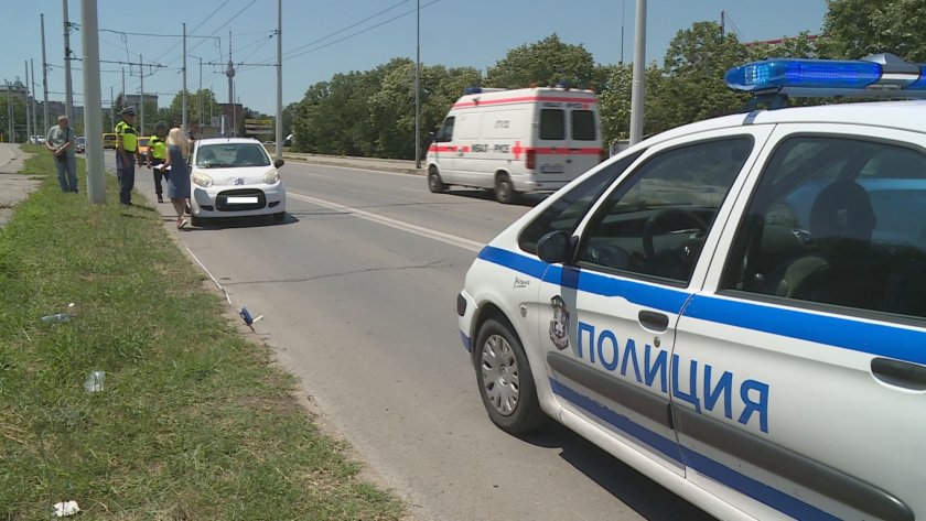 Две деца бяха блъcнати от автомобил в русенския квартал Чародейка