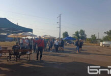 Международният път Русе-Свиленград остава блокиран край „Брикел“