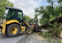 Стотици абонати край Ловеч остават без ток след бурята