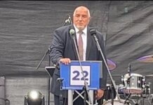 Борисов в Добрич: Помагаме на Украйна, защото е вероломно нападната и искат да ѝ отнемат земите /видео/