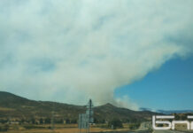 Остава сложна обстановката с пожара в Струмяни