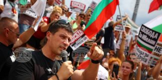 Десетки на протест в подкрепа на Историческия парк, докато извънредната парламентарна комисия по казуса заседава