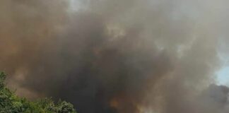 Магистрала „Хемус“ отново е затворена заради пожар