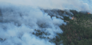 Огнена стихия край Стара Загора, очакват се 4 хеликоптера, в сила е частичното бедствено положение