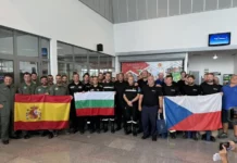 Изпращаме екипите от Испания и Чехия с огромна благодарност за невероятната помощ в борбата с пожарите