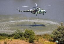Четири хеликоптера и два самолета ще гасят пожара край Воден