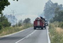 7-годишно дете е с изгаряния, след като кола пламна в движение край Банско