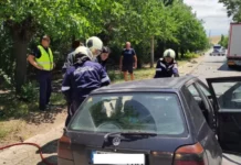 Мъж е затиснат в автомобила си след катастрофа на пътя Пазарджик – Панагюрище