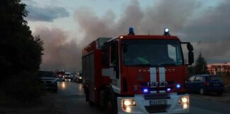 Автобус с пътници се запали на магистрала „Струма“ край Дупница