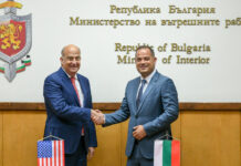 Посланик Мертен към Калин Стоянов: САЩ оценяват високо сътрудничеството с МВР