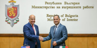 Посланик Мертен към Калин Стоянов: САЩ оценяват високо сътрудничеството с МВР
