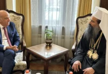 Патриарх Даниил се застъпи пред посланика на САЩ за Украинската православна църква, която е пред забрана