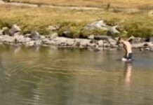 Турист се изкъпа в едно от Седемте рилски езера