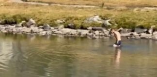 Турист се изкъпа в едно от Седемте рилски езера