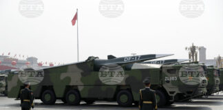 Китай изстреля междуконтинентална балистична ракета