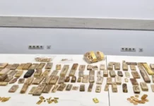 Рекордно количество злато задържаха на Капитан Андреево – 120 кг