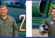 Посмъртно повишиха във военно звание двамата загинали пилоти