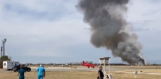 БНТ: Самолетът се е разбил при изпълнение на сложна маневра на пределно малка височина, не се е задействал катапултът /видео/