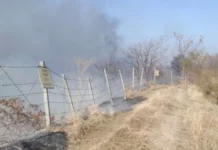 Пожар обгази Катуница, затварят детската градина и училището