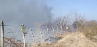 Пожар обгази Катуница, затварят детската градина и училището