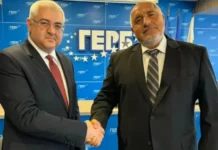 Посланикът на Турция поздрави Бойко Борисов с победата на изборите