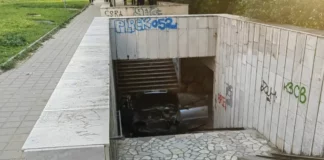 17-годишна приземи колата на баща си в централен подлез във Варна