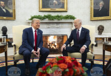 Байдън прие Тръмп в Белия дом