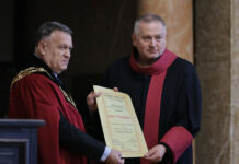 Георги Господинов беше удостоен с Голямата награда за литература на Софийския университет