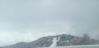 15 см сняг натрупа в Осогово /СНИМКИ и ВИДЕО/