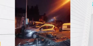 Шофьорка помете паркирани коли в София, след това избяга