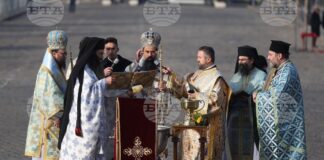 На Богоявление осветиха знамената на Българската армия