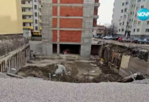 Жители на блок в Хасково живеят в страх от изкоп в съседство