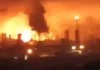 Украински дронове удариха руска петролна рафинерия на „Лукойл“