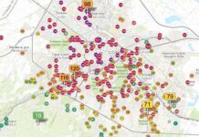 Мръсен въздух в София, ето къде са най-завишени нивата на прахови частици