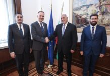 Сътрудничеството между България и Европейската агенция по отбрана обсъдиха Бойко Борисов и заместник изпълнителният директор Андре Денк