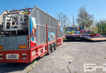 Разглобиха лунапарка в Ямбол, където пострадаха двама млади мъже