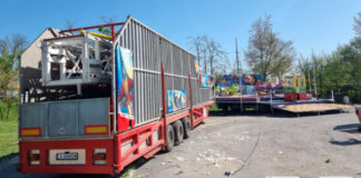 Разглобиха лунапарка в Ямбол, където пострадаха двама млади мъже