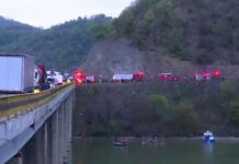 Българин е загиналият в Румъния при инцидента с паднал микробус в Дунав