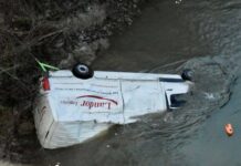 Намериха паспорт на българин край микробуса, който падна в Дунав