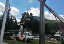 Монтираха обратно паметника на Христо Ботев във Враца