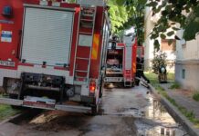 Пожар в апартамент в центъра на Пловдив