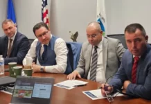 Българска делегация, водена от министър Даниел Митов, посети централата на DEA във Вашингтон