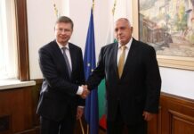 Борисов след срещи с Домбровскис и американски емисари: ГЕРБ работи за гарантирането на евроатлантическата ориентация на България