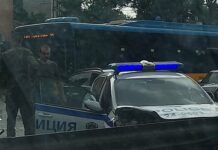 Двама полицаи в болница след катастрофа при гонка на нарушител