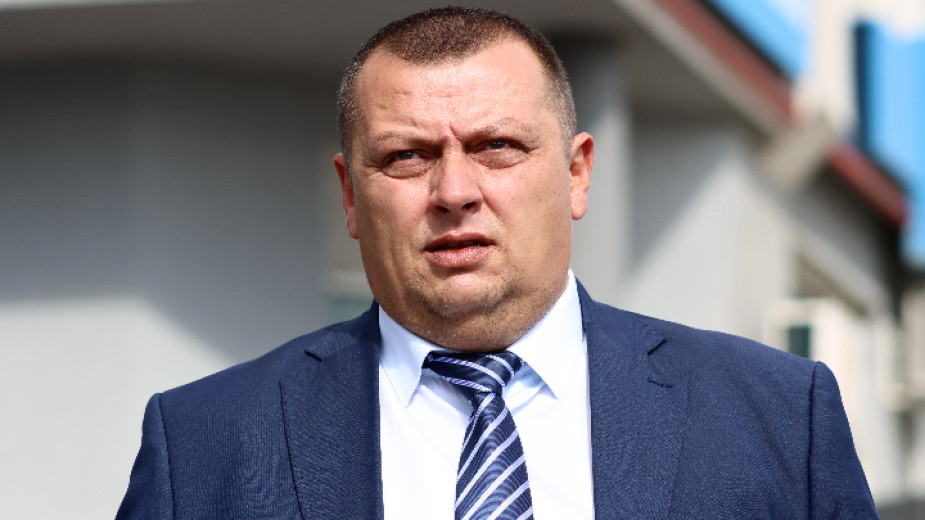 Министърът на вътрешните работи Даниел Митов и други ръководители в