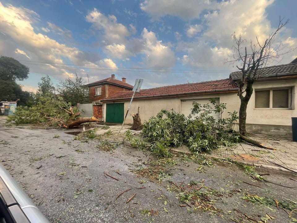 Раковски се възстановява след снощната буря която премина през града