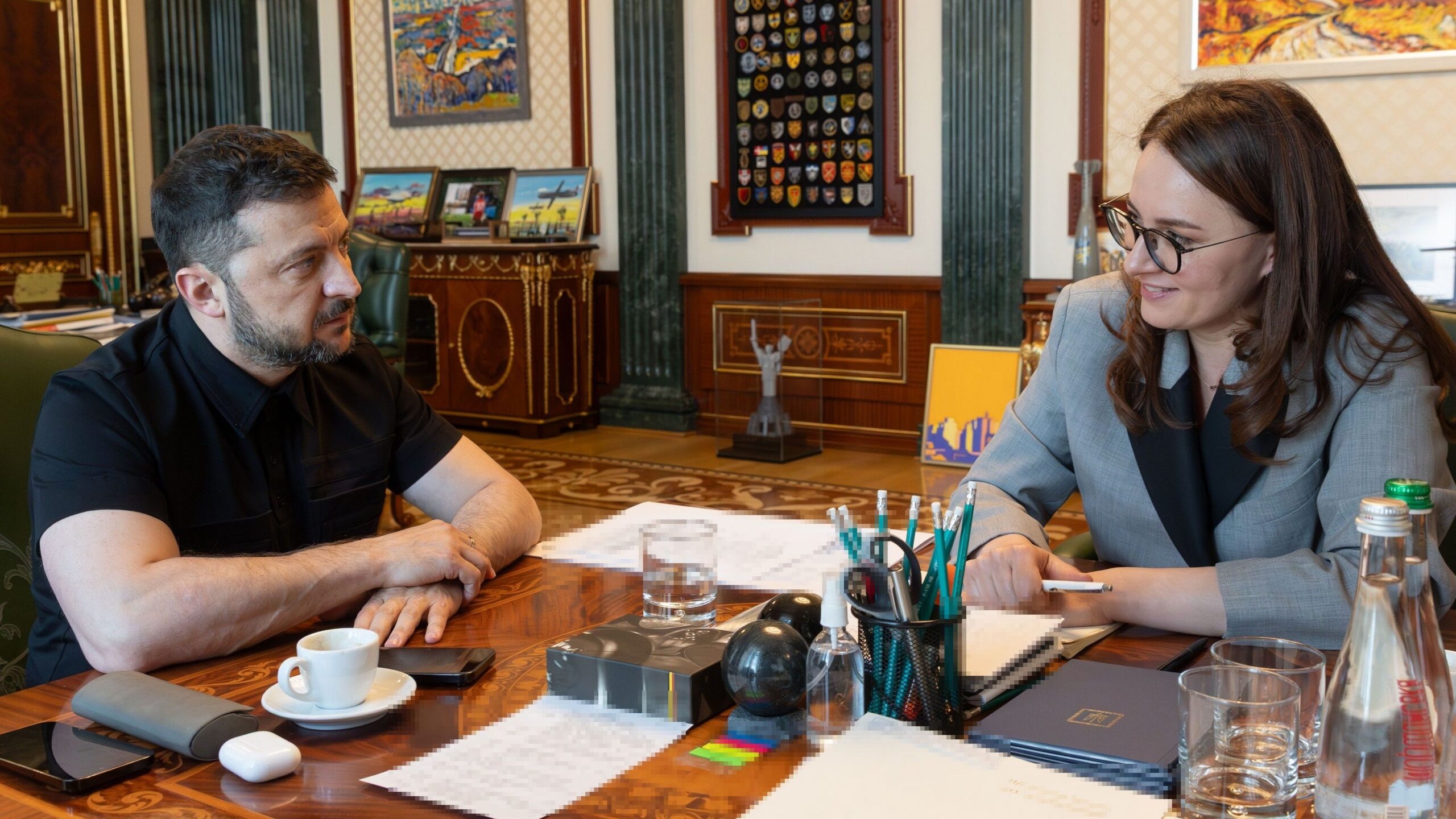 Украинският президент Володимир Зеленски заяви в понеделник че на среща